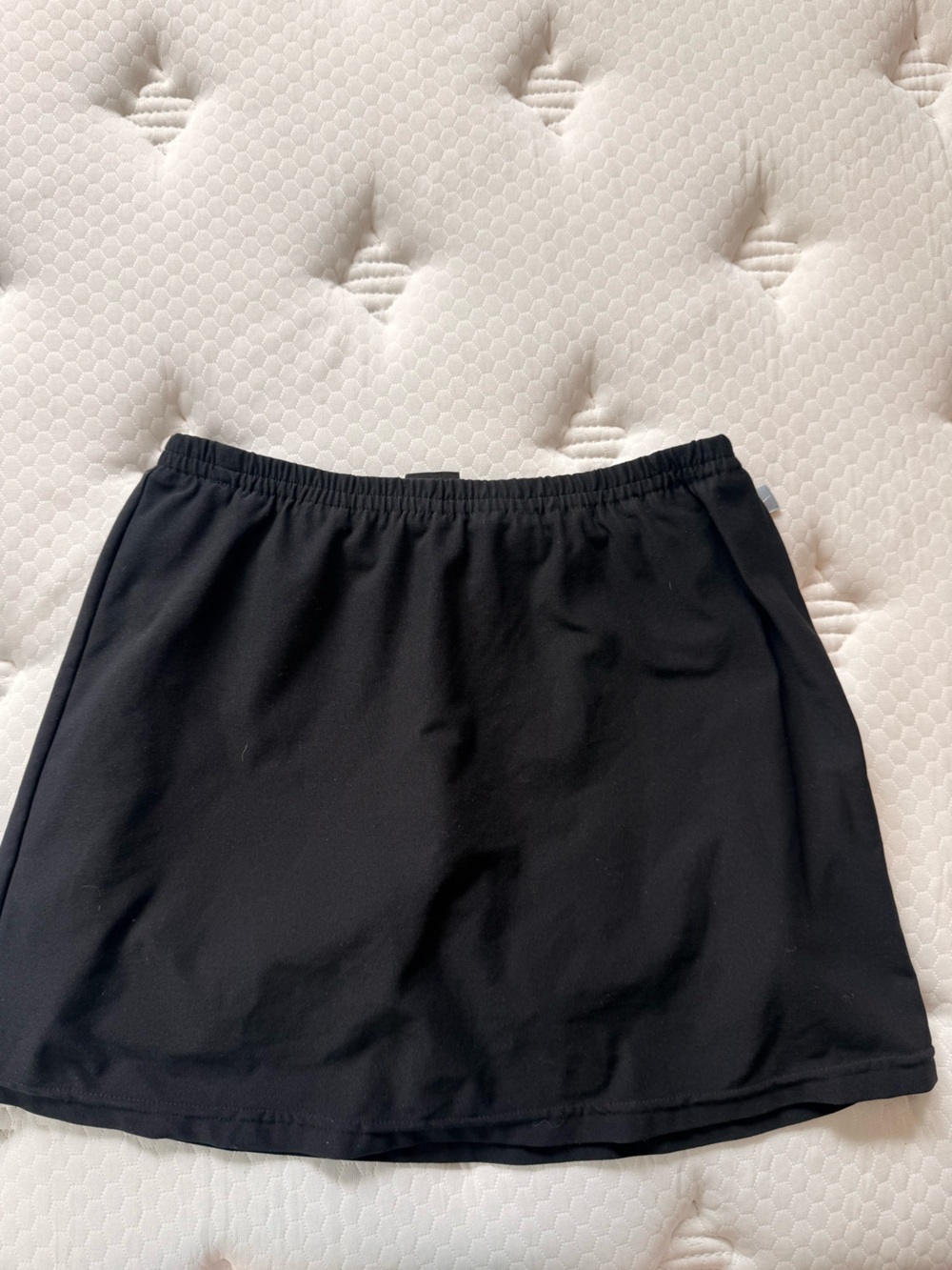 Nike Black Elastic-Waist Skirt